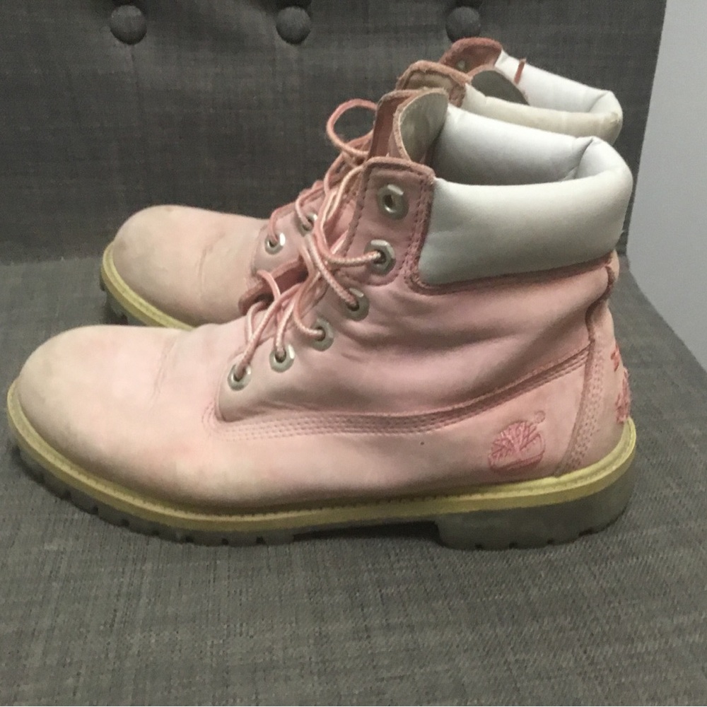 Timberland Pink Boots Size 38